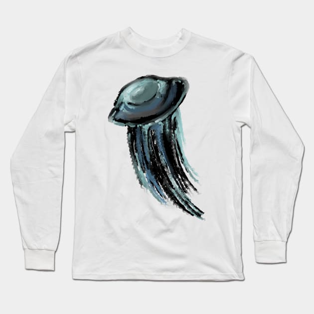 jellyfish Long Sleeve T-Shirt by ArtKsenia